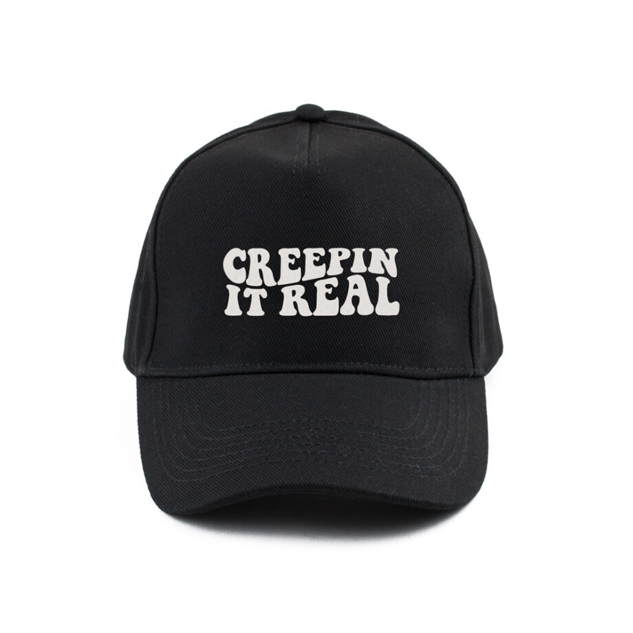 creepin it real, baseball pet, pet voor Halloween, Halloween pet, leuke pet voor halloween, verkleden, outfit, kostuum halloween