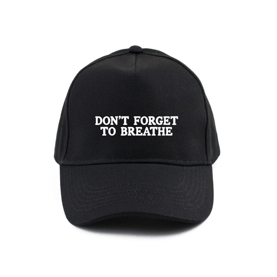 don't forget to breathe